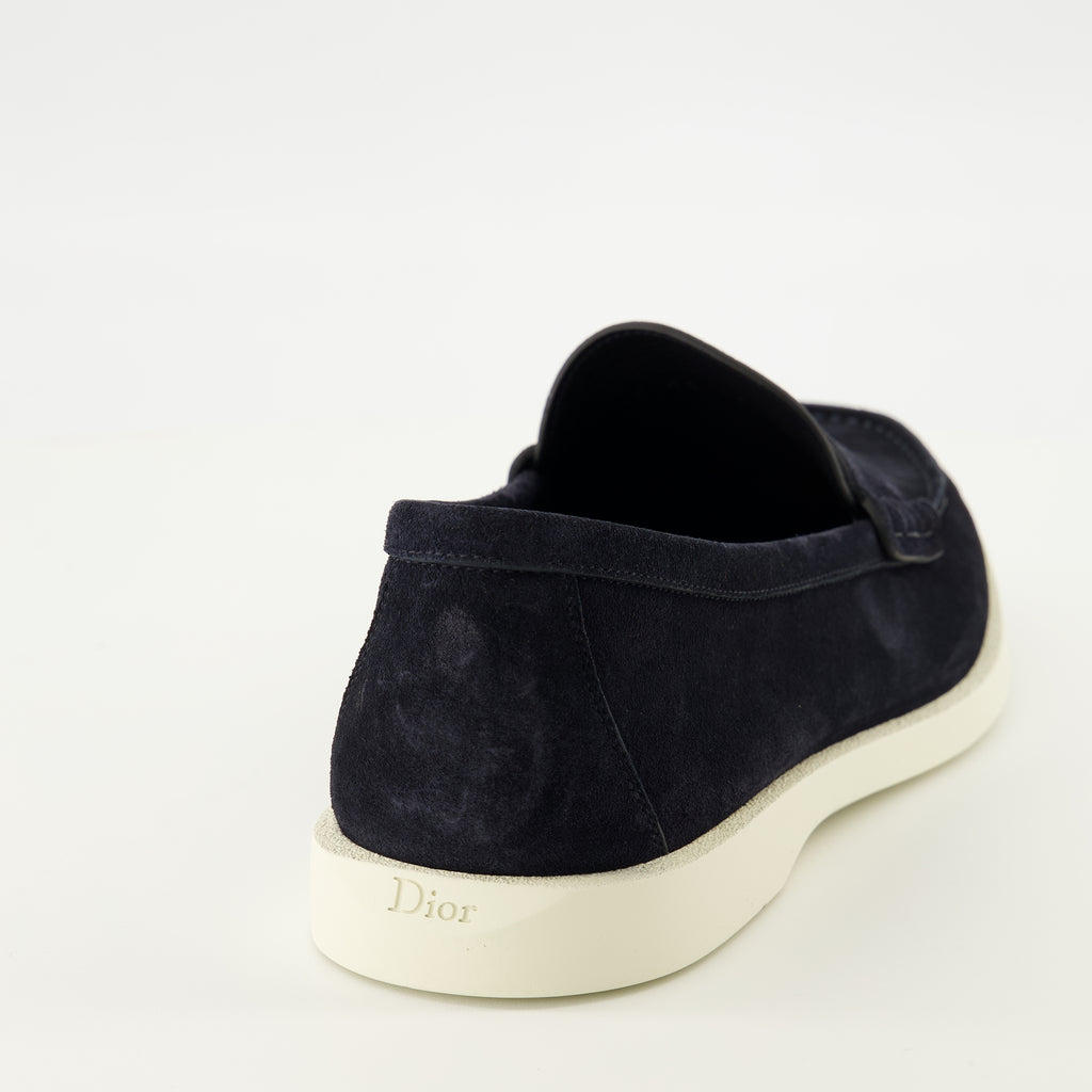 Mocassins Granville Mocassini Blu Navy Dior Bleu foncé Homme