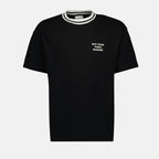 Camisetas T-shirt slogan sport Drole De Monsieur Negro Homme