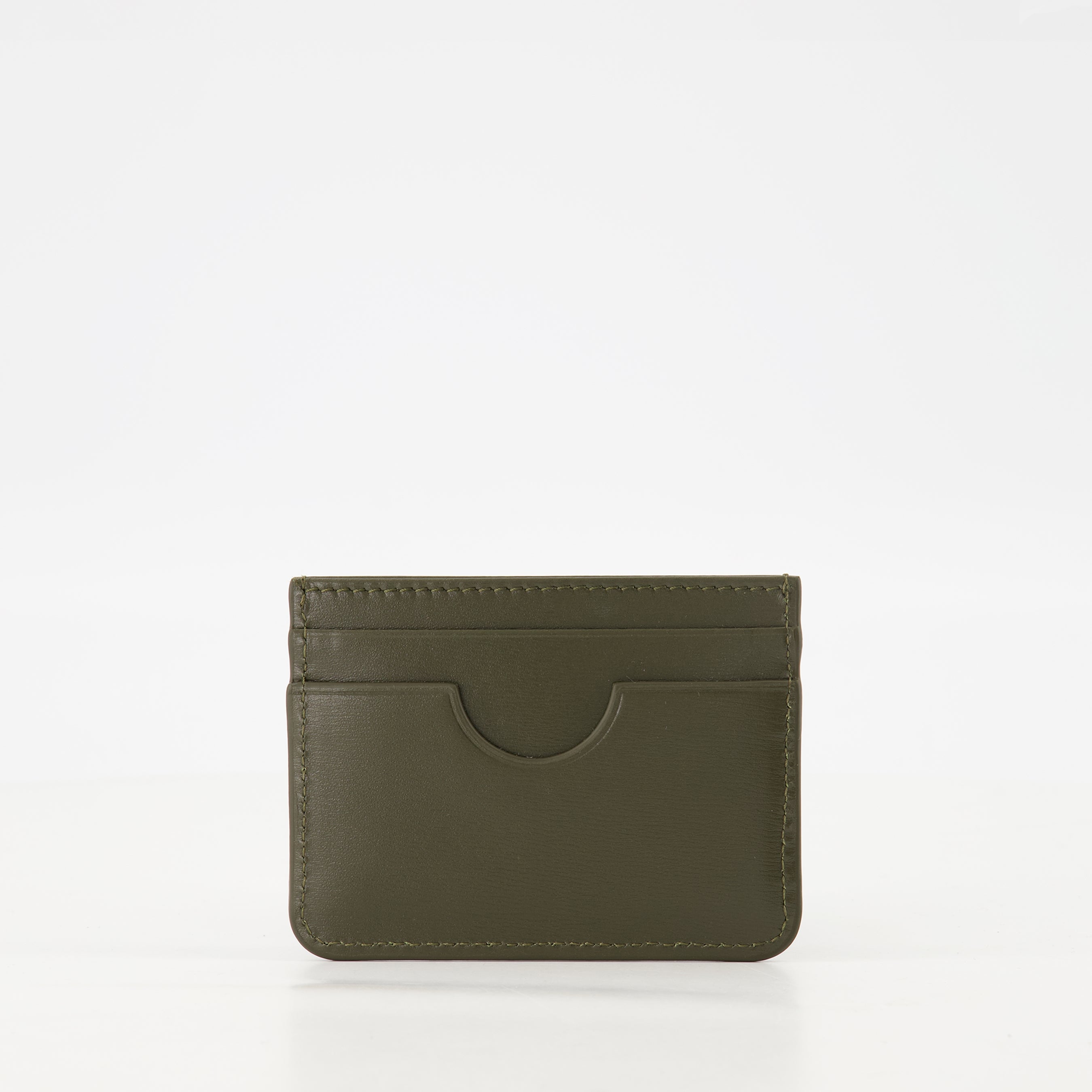 Small leather goods Porte-cartes AMI de coeur Ami PARIS Khaki Unisex