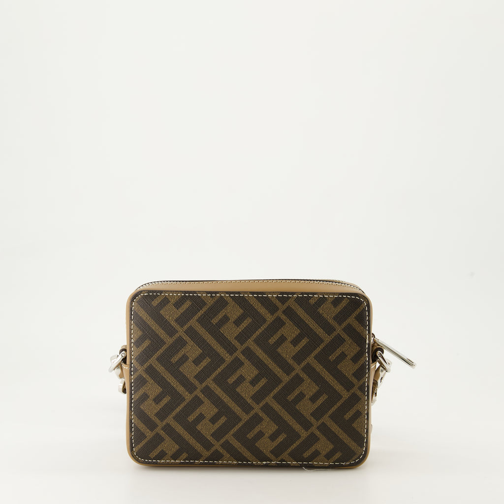 Sacs bandoulière Mini sac en cuir Fendi Marron Homme