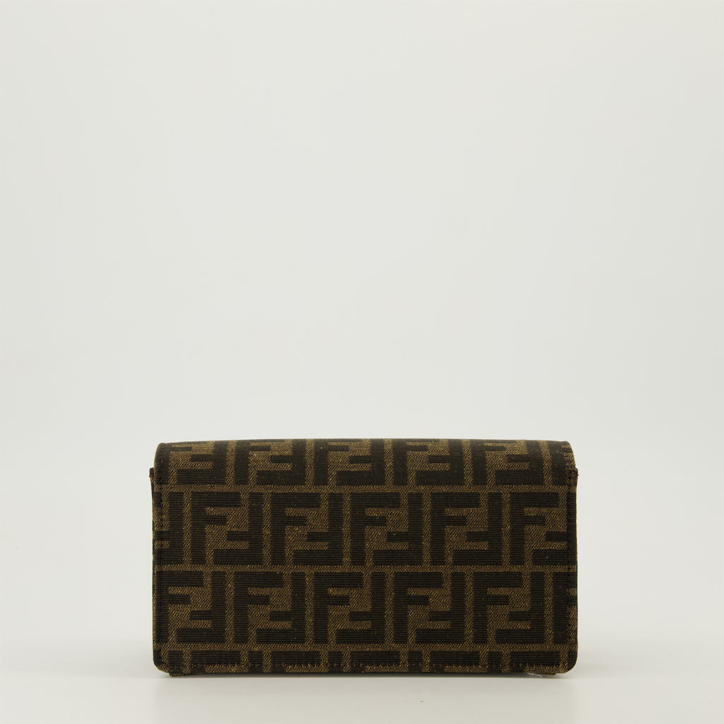 Pochettes Pochette FF Baguette Fendi Marron Femme