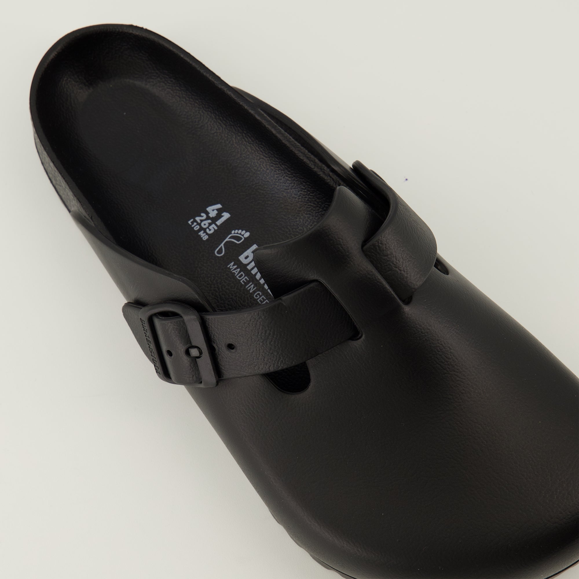 Image de l'article Mules Boston en EVA de la marque Birkenstock pour Homme - Saison Automne-Hiver 2025 - Vue détaillée de haut