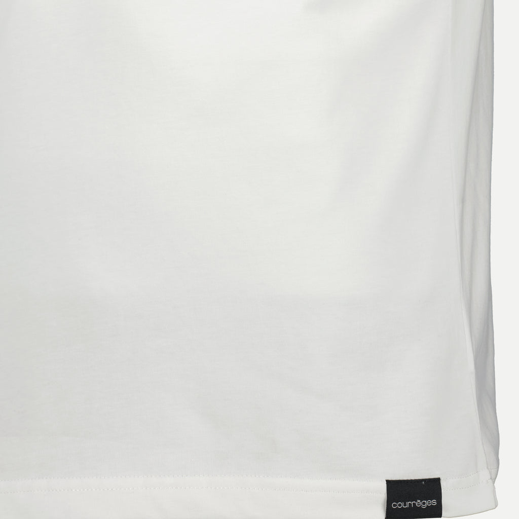 T-shirts T-shirt AC Courrèges Blanc Homme