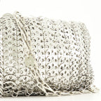 Bolsas de mão e de ombro Saco Prateado Icónico 1969 Rabanne Prata Femme