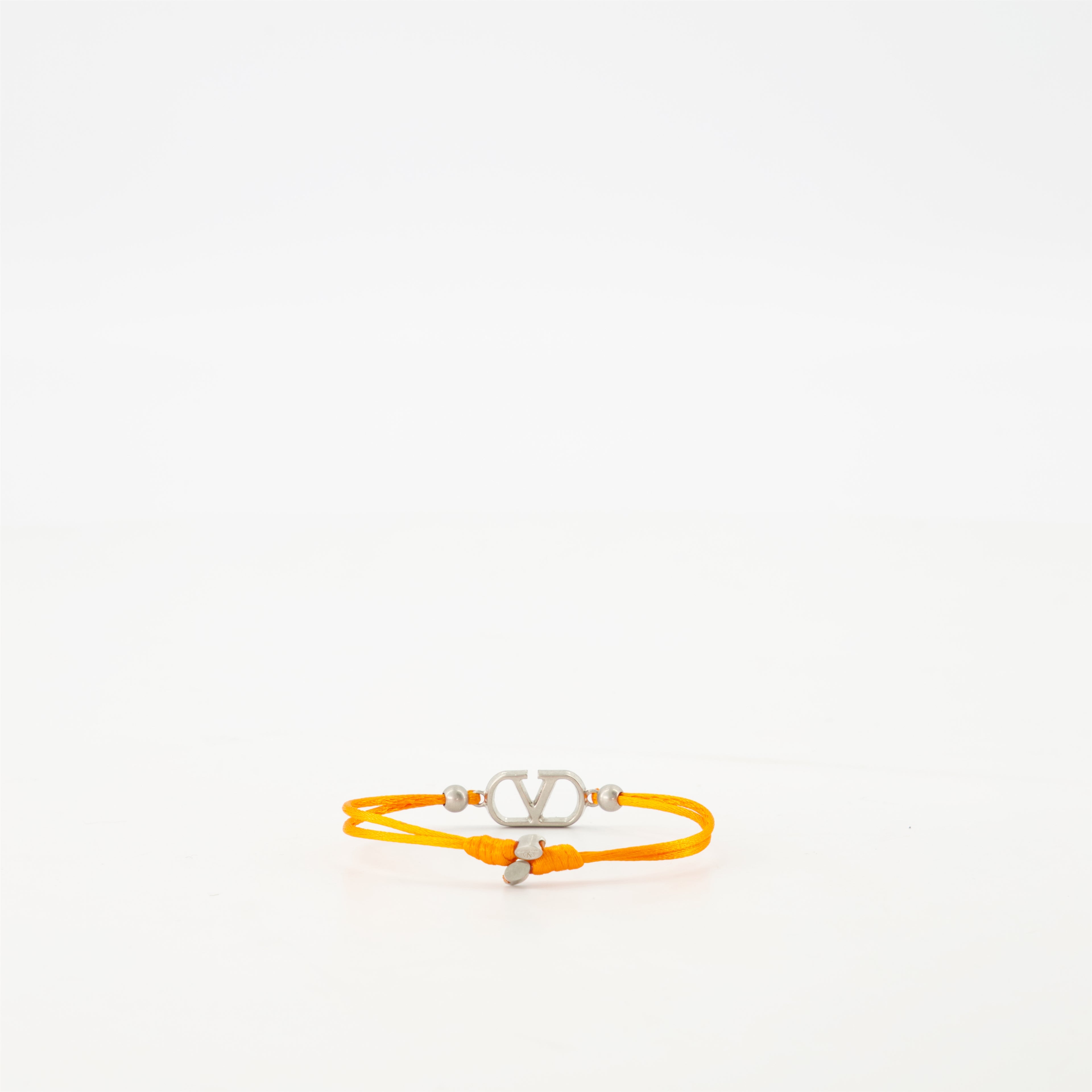 Bijoux Bracelet cordon VLogo Valentino Garavani Orange Homme