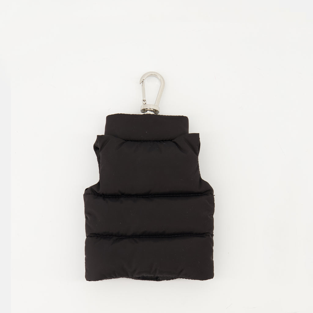 Imagem do porta-chaves colete da marca Moncler para homem - Temporada Outono-Inverno 2025 - Vista Traseira