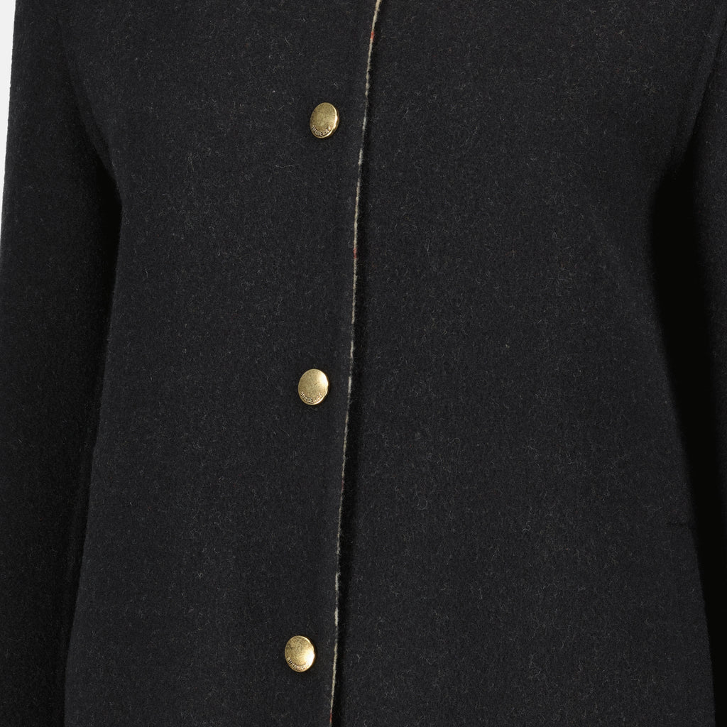 Imagen del abrigo de lana de Burberry para mujer - Temporada Otoño-Invierno 2025 - Vista Detallada_2