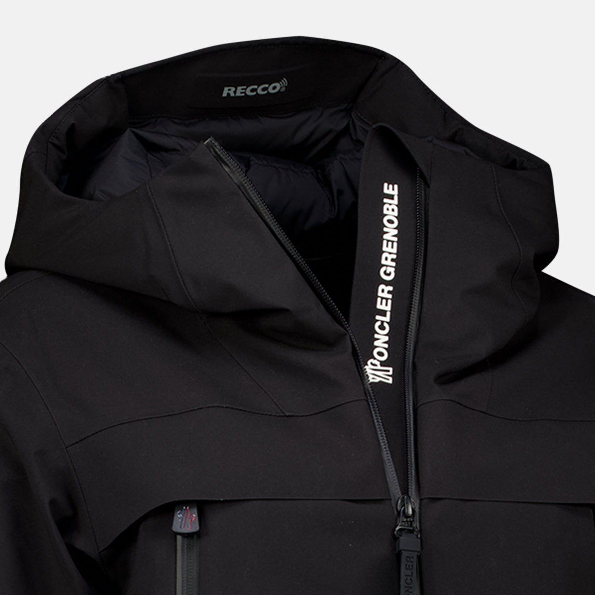 Manteaux Veste de ski Chanavey noir Moncler Grenoble Noir Femme
