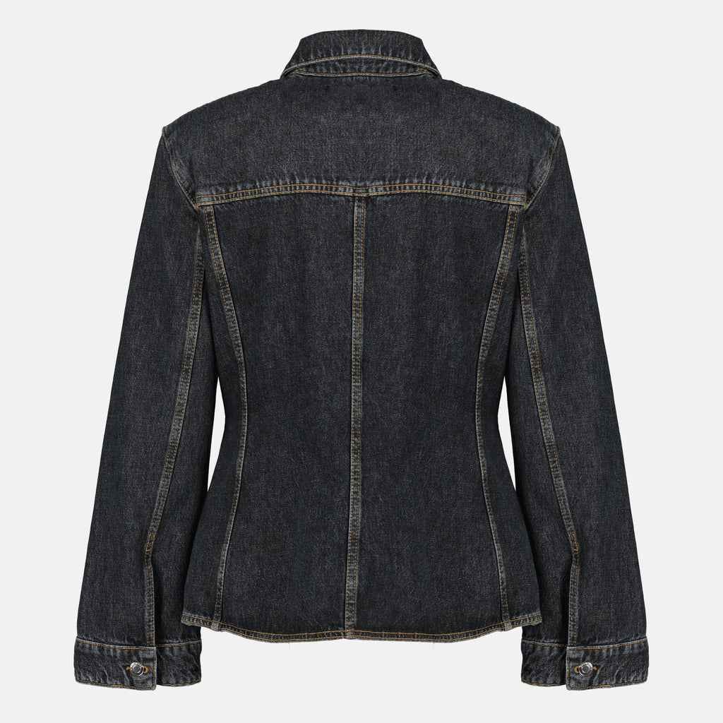 Vestes Veste en denim bleu foncé Iro Bleu foncé Femme