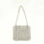 Bolsas de mão e de ombro Saco Prateado Icónico 1969 Rabanne Prata Femme