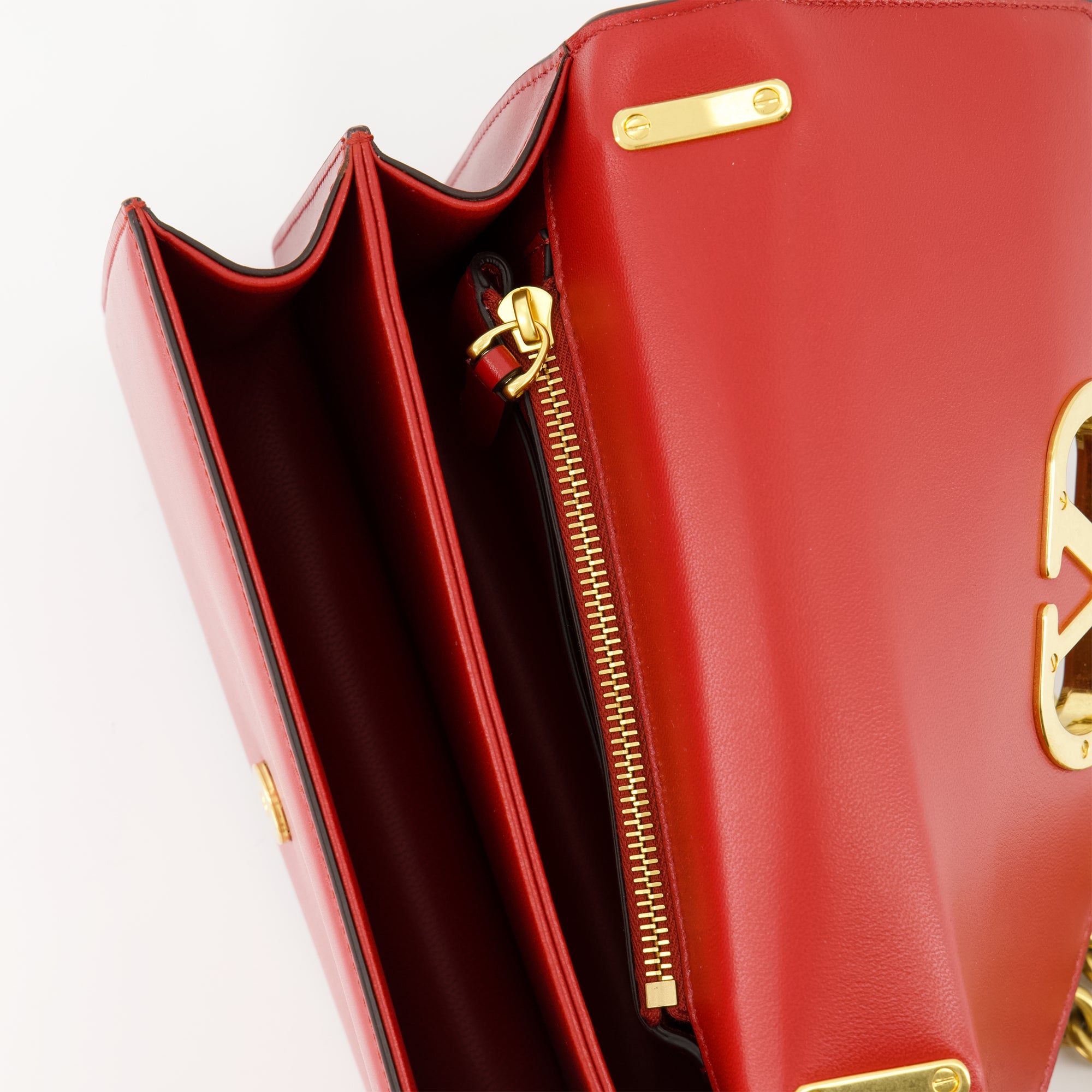 Borse a mano e a spalla VLogo Vain Bag Valentino Garavani Rosso Femme