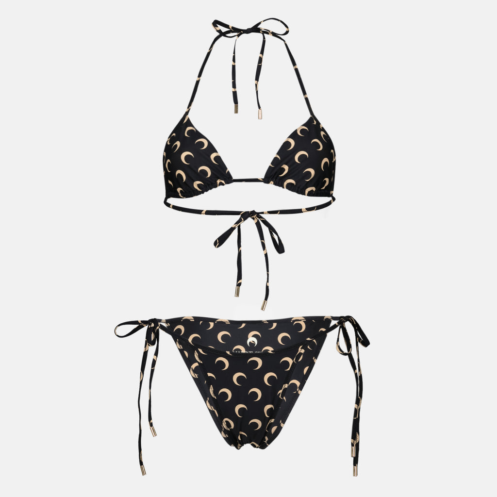 Beachwear Bikini Moon noir Marine Serre Noir Femme