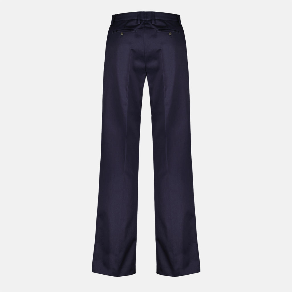 Pantalons Pantaloni Chino Blu Marino Prada Bleu foncé Femme