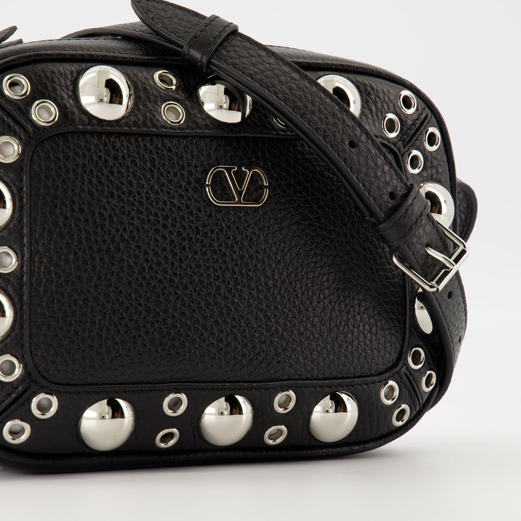 Sacs bandoulière Clutch de Couro Nellcôte Valentino Garavani Noir Femme