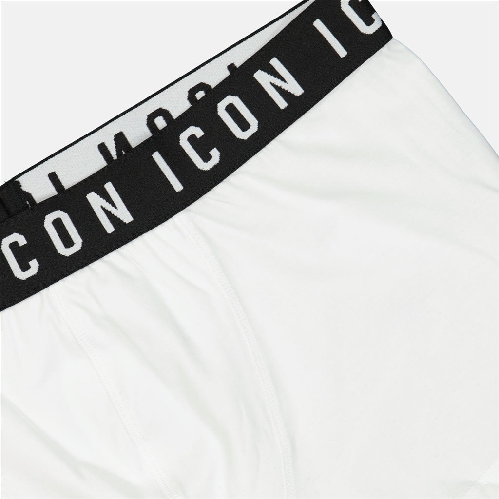 Sous-vêtements et homewear Boxer Icon Dsquared2 Blanc Homme