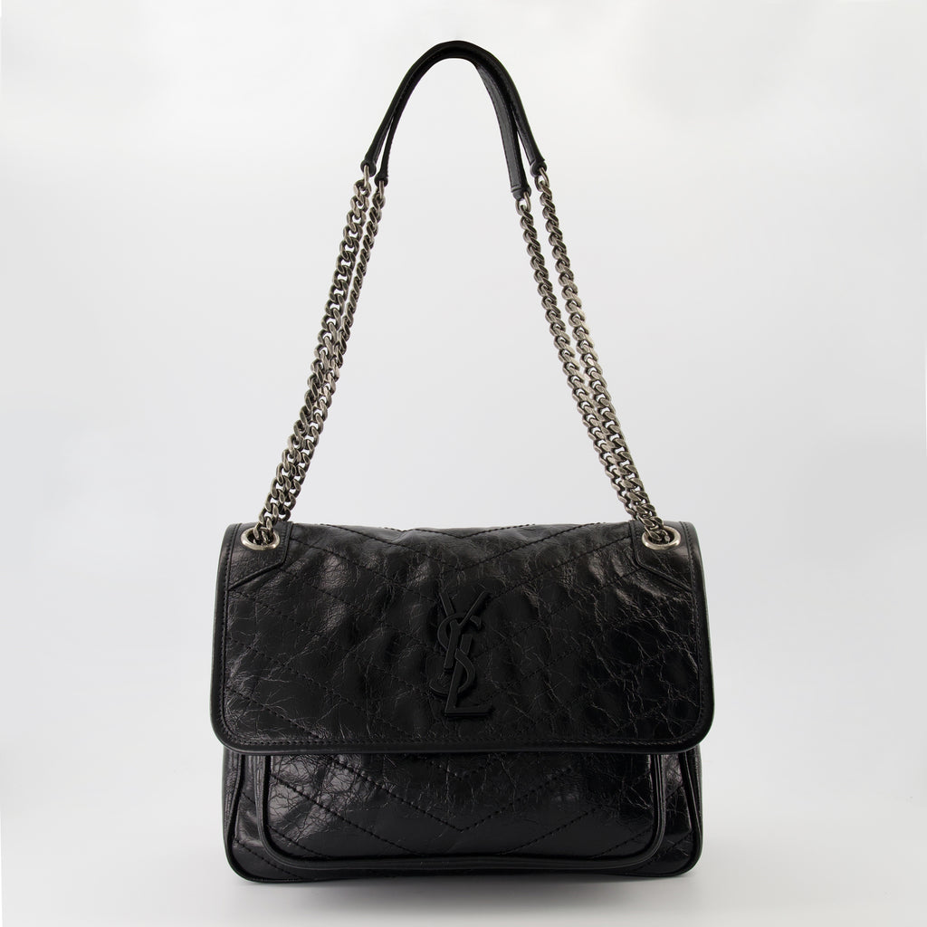 Sacs à main et épaule Niki Medium Black Bag Saint Laurent Noir Femme