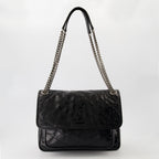 Sacs à main et épaule Niki Medium Black Bag Saint Laurent Noir Femme