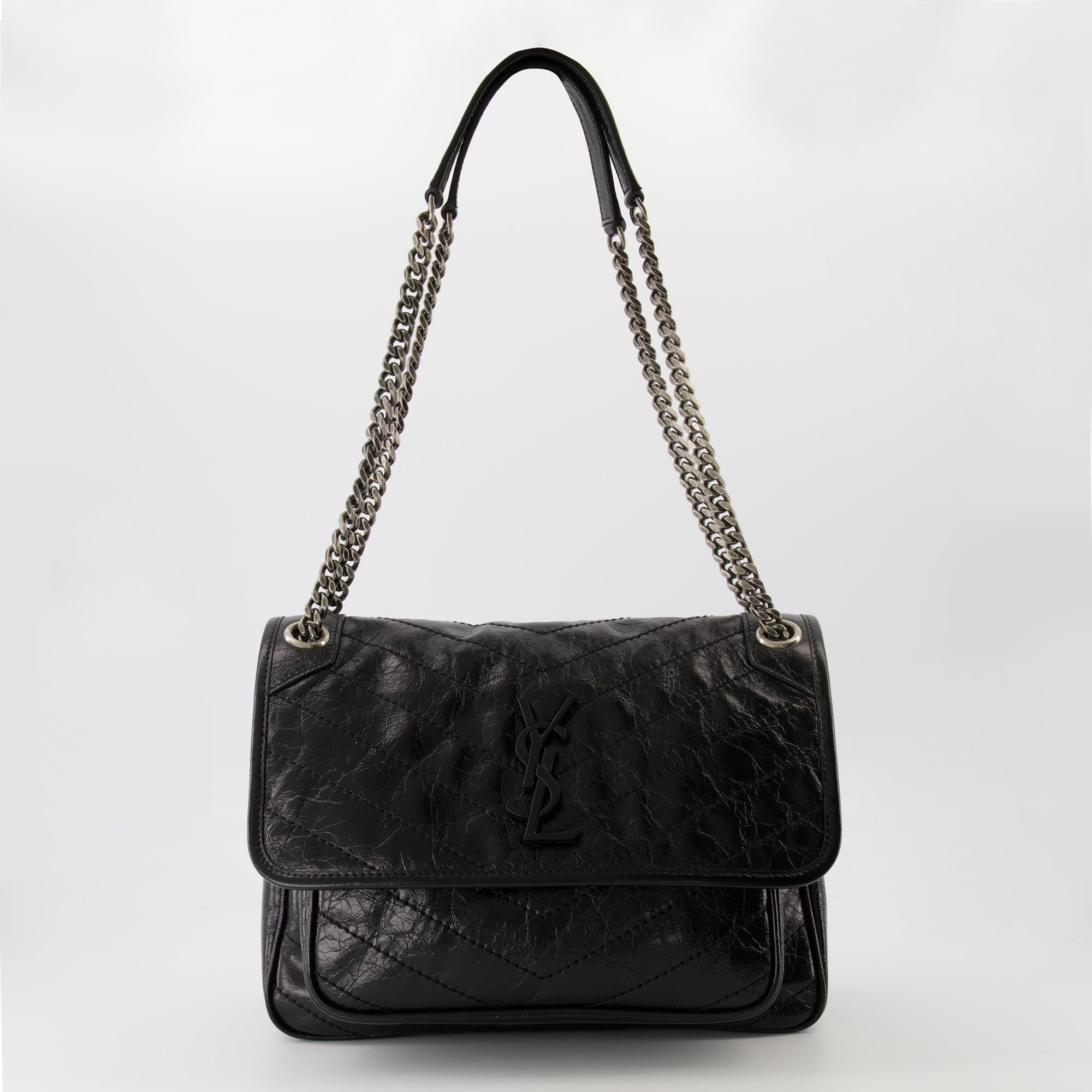 Sacs à main et épaule Niki Medium Black Bag Saint Laurent Noir Femme