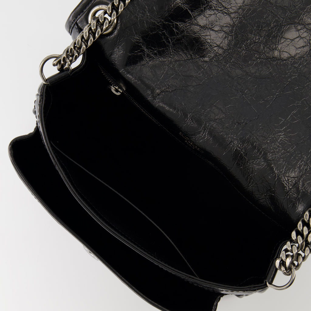Sacs à main et épaule Niki Medium Black Bag Saint Laurent Noir Femme