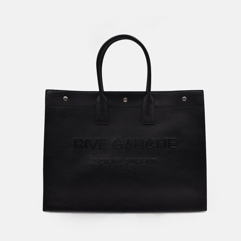 Borse tote Sac cabas Rive Gauche Saint Laurent Nero Homme