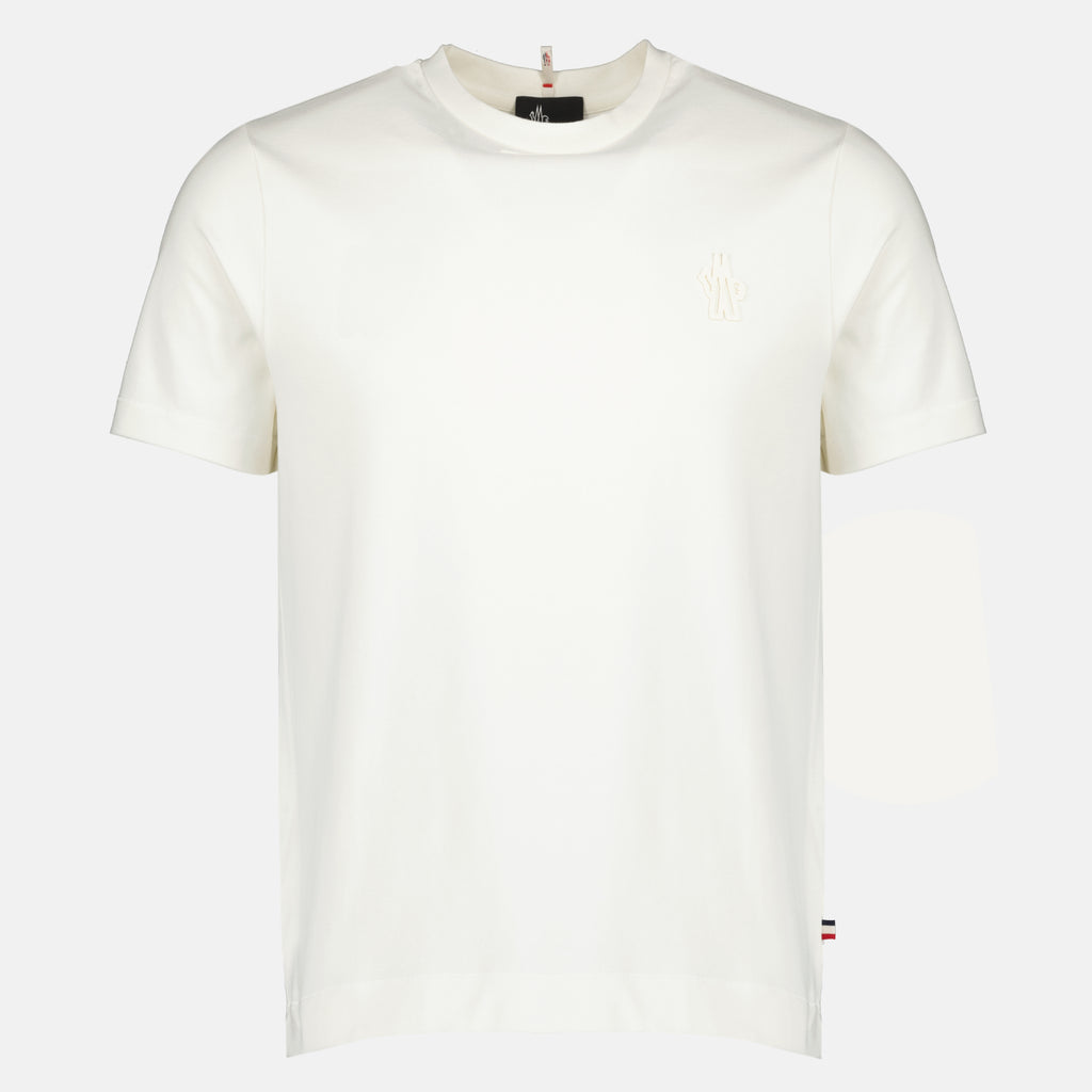 T-shirts Conjunto de três t-shirts de algodão em preto, cinza e branco Moncler Grenoble Multicolore Homme