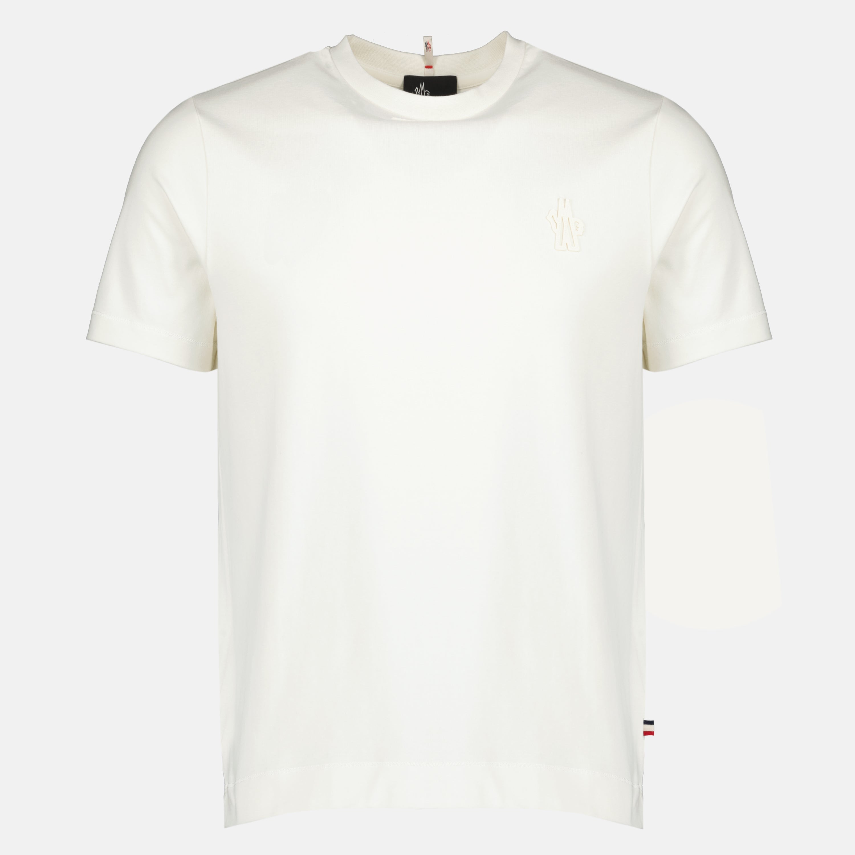 T-shirts Conjunto de três t-shirts de algodão em preto, cinza e branco Moncler Grenoble Multicolore Homme