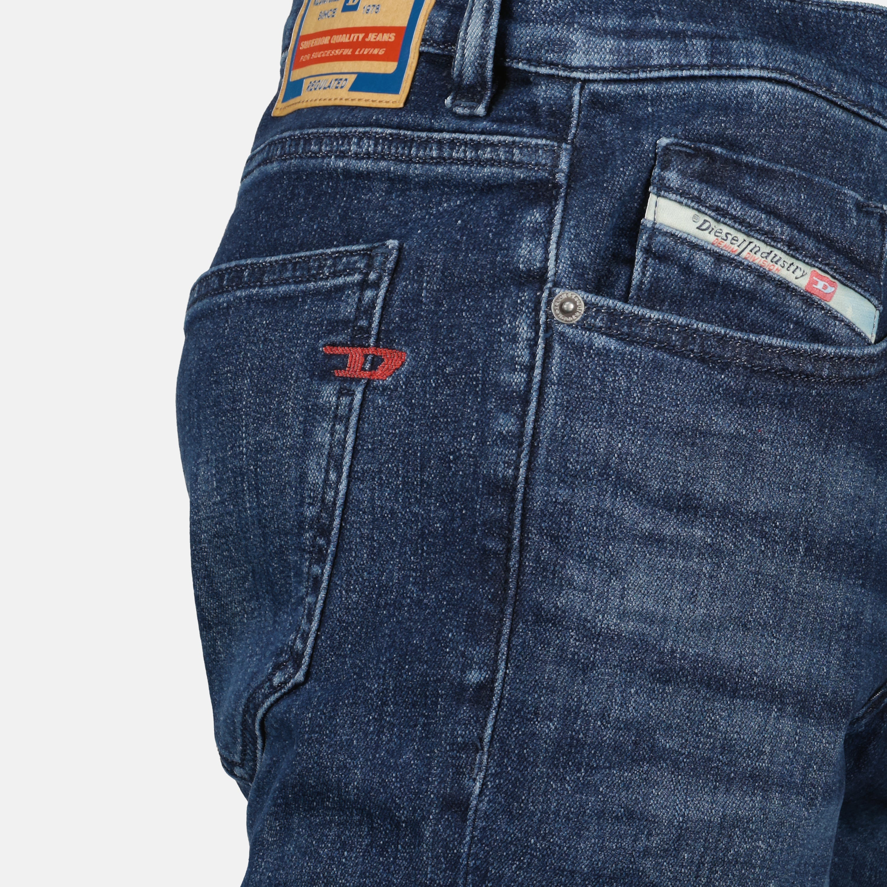 Pantalons Jean slim 2019 D-strukt Diesel Bleu Homme