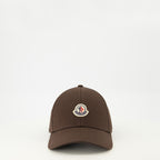 Bild des Moncler Herren Braunen Logo Caps - Frühling-Sommer 2026 - Frontalansicht