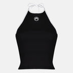 Tops Top Halter de Jerséis Negro Marine Serre Noir Femme