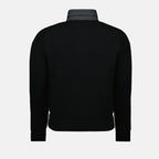 Jaquetas Veste bi-matière Moncler Preto Homme
