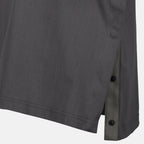 Camisetas Camiseta de Jersey de Algodón Sacai Gris Hombres