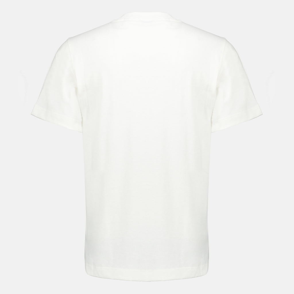 T-shirts Knight Check White T-shirt Burberry Blanc Homme