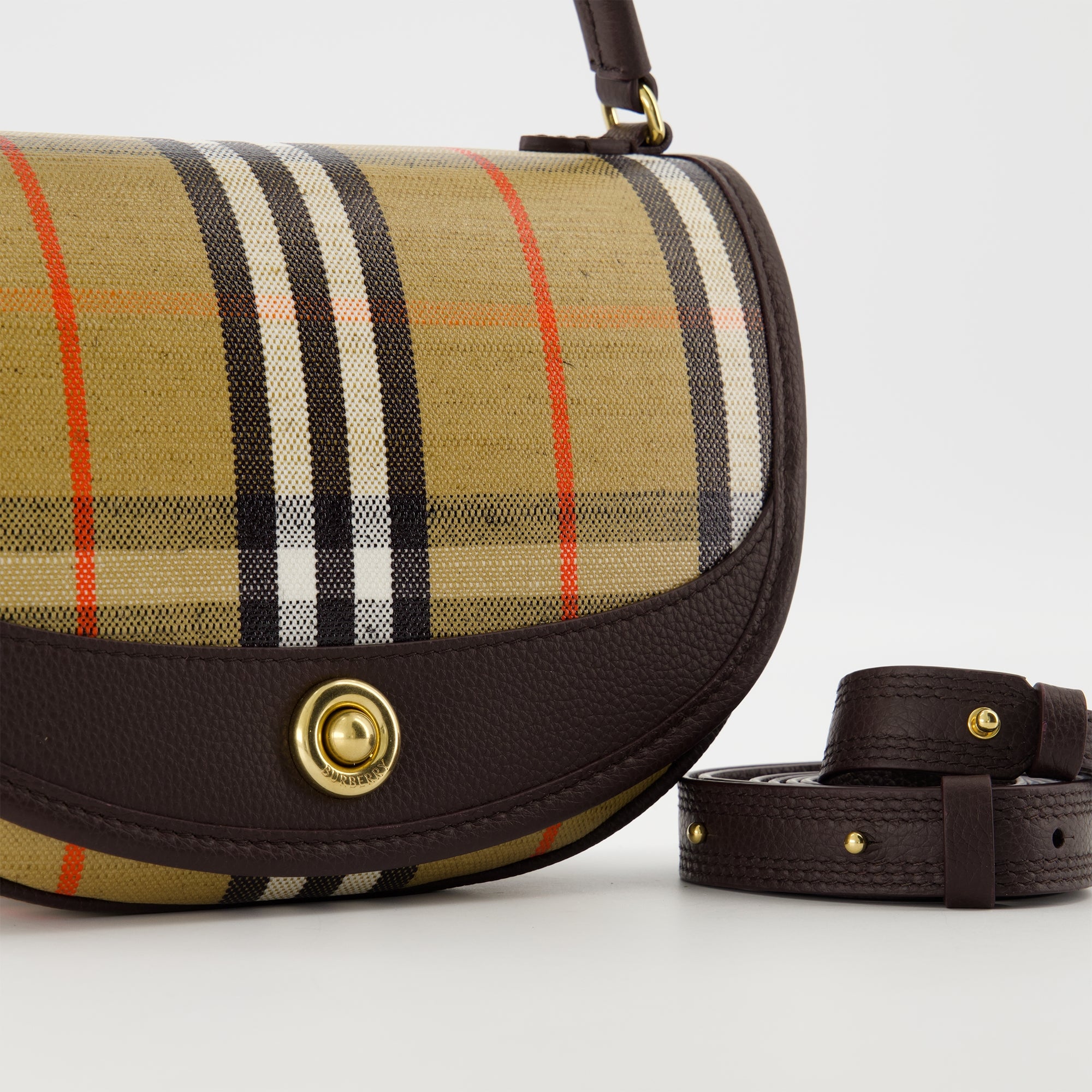 Sacs bandoulière Highlands Bag Burberry Beige Femme