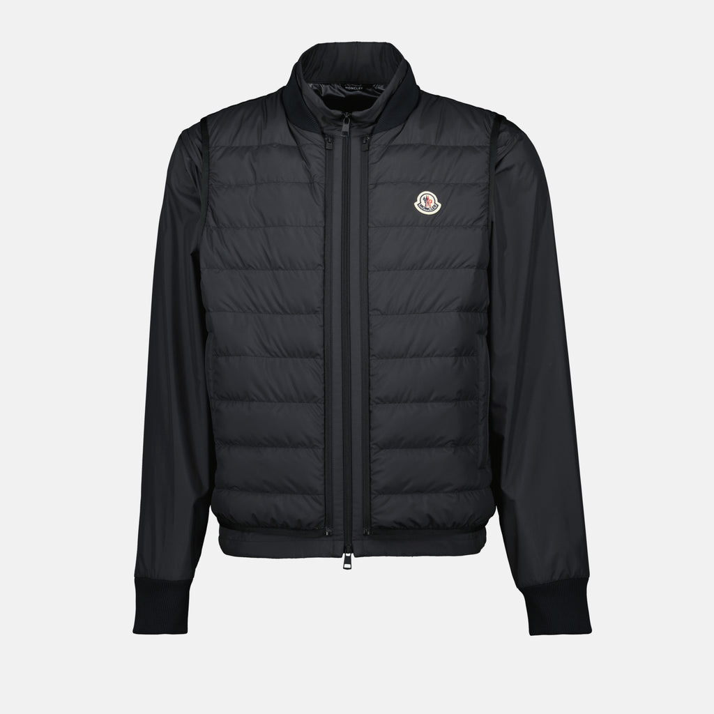 Jaquetas Casaco Removível Verney Moncler Preto Homme