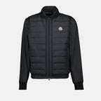 Jaquetas Casaco Removível Verney Moncler Preto Homme