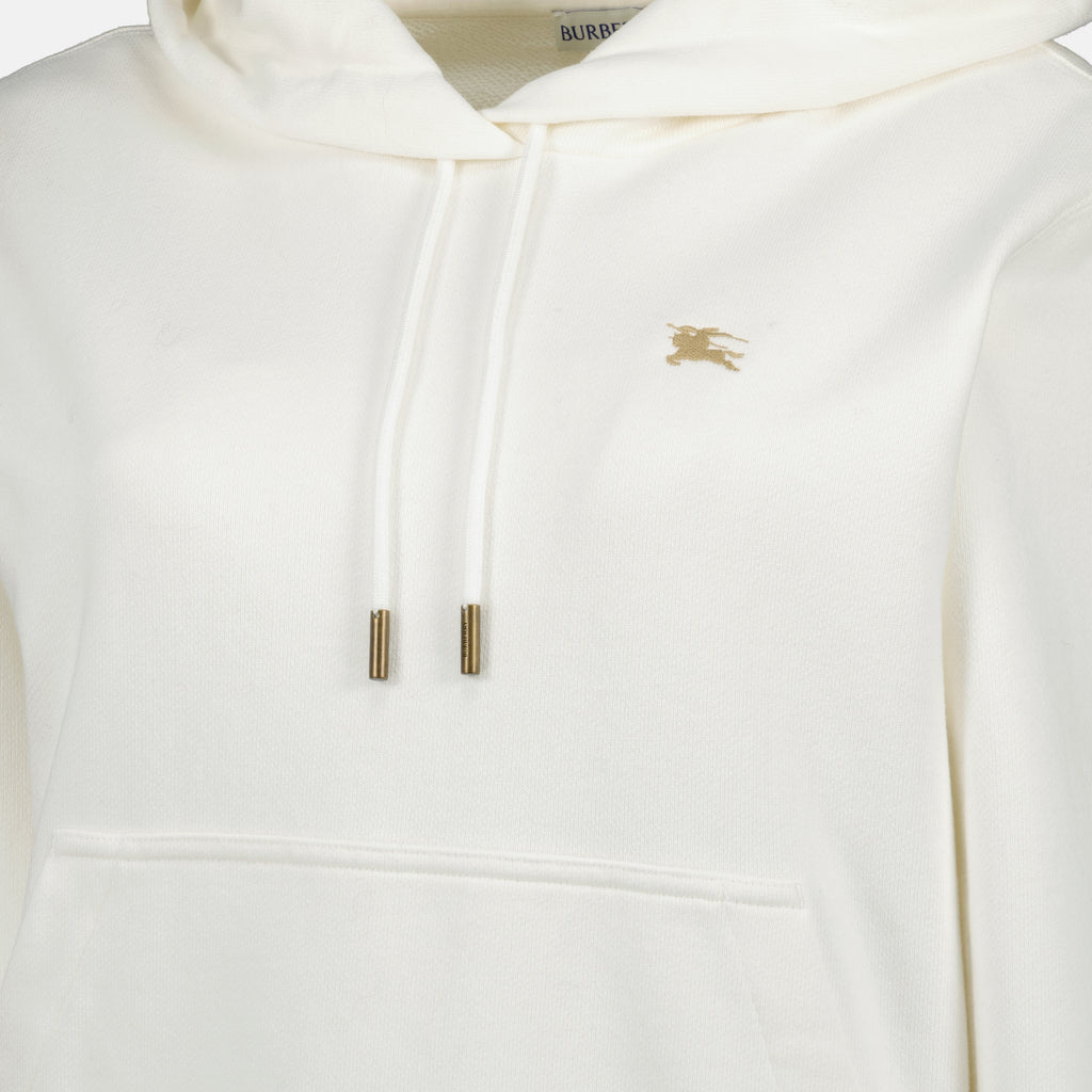 Image of the Burberry Knight Hoodie for Women - Fall-Winter 2025 - Detailed View 3