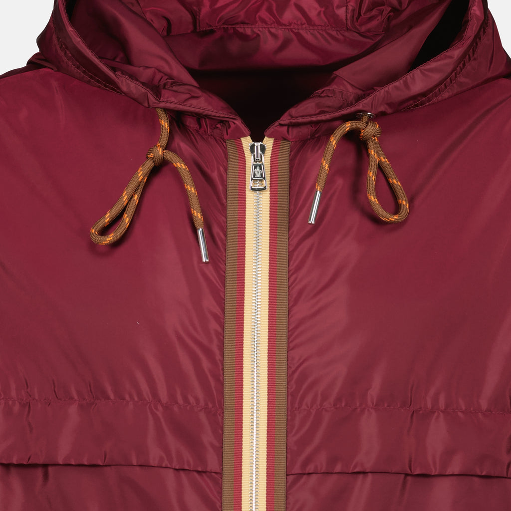Image de l'article Coupe-vent Nidge bordeaux de la marque Moncler pour Homme - Saison Printemps-Été 2026 - Vue détaillée_2