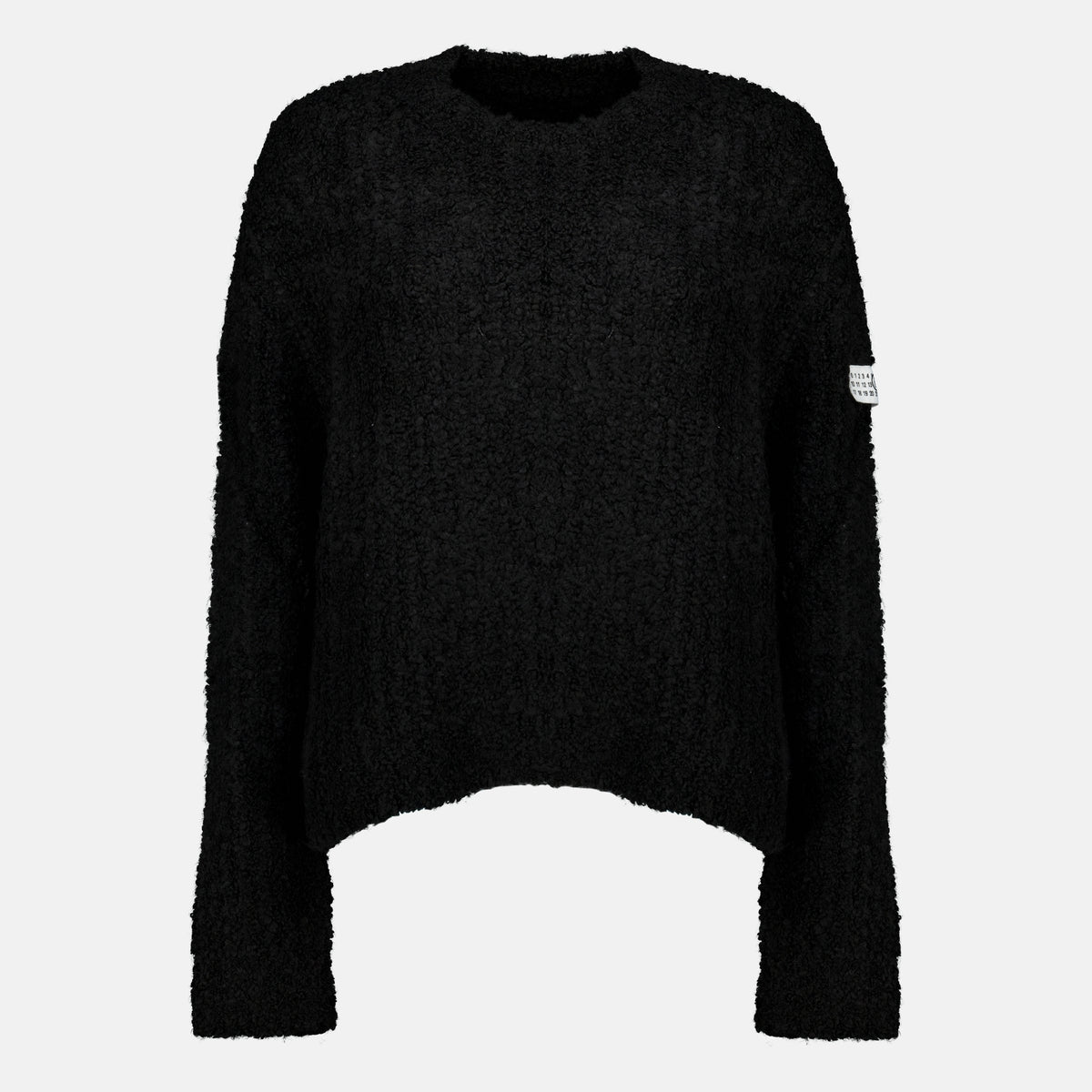 Maille Pull Numeric Black Mm6 Noir Femme