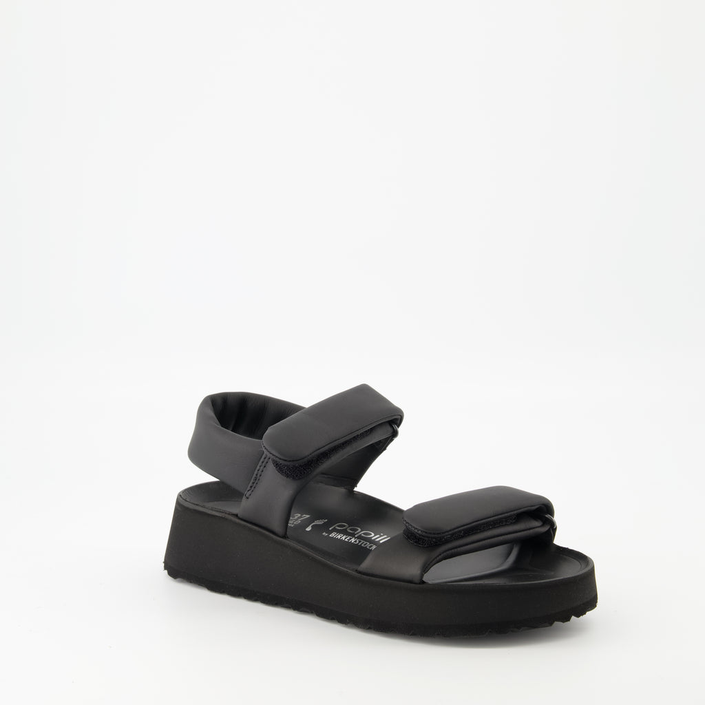Open shoes Theda Sandals Birkenstock Black Femme
