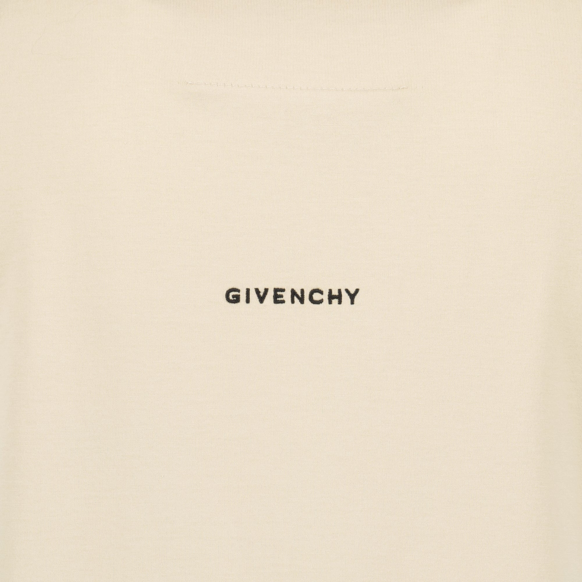 T-shirts 4G Embroidered T-Shirt Givenchy Beige Homme