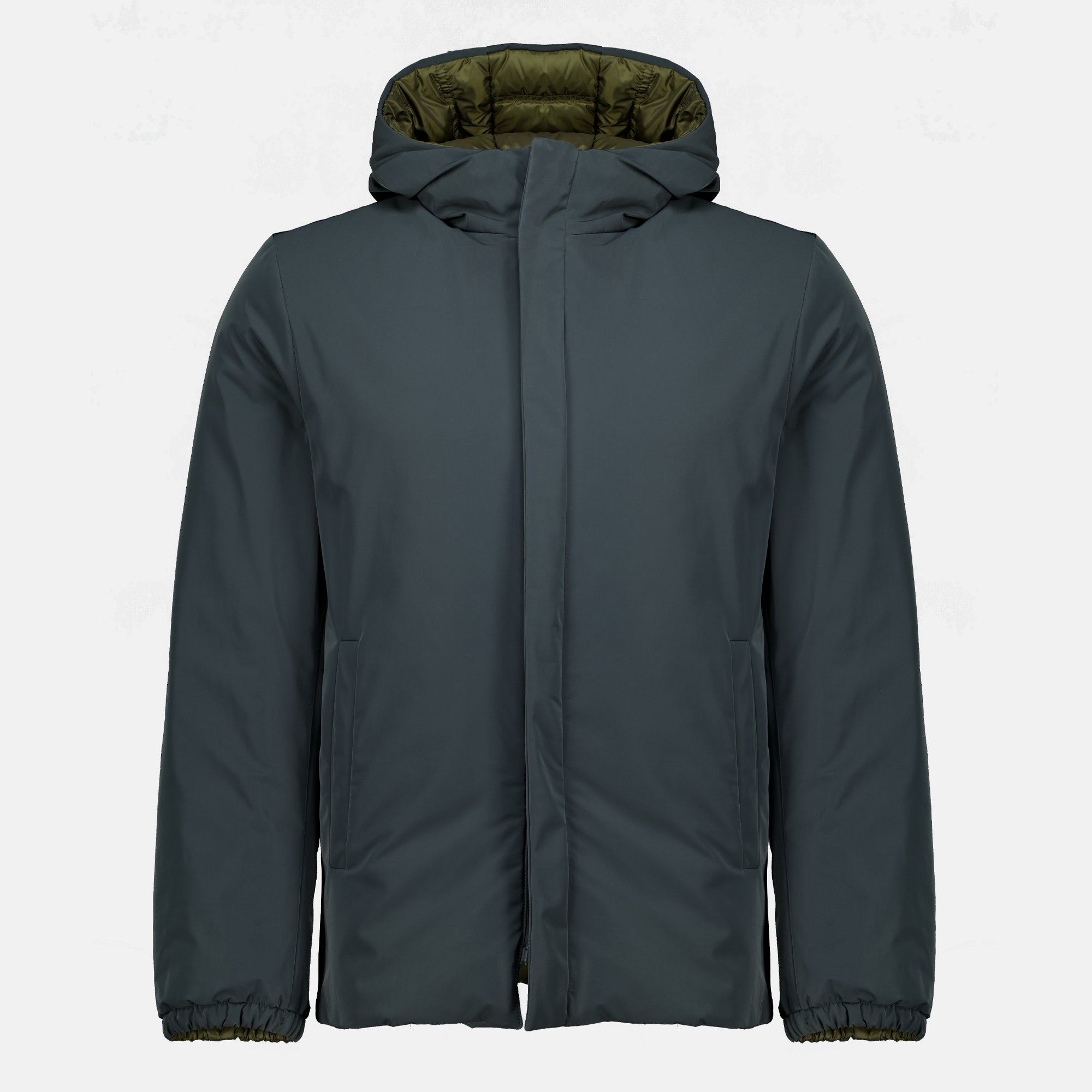 Vestes Doudoune réversible en nylon Prada Vert Homme