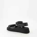 Open shoes Theda Sandals Birkenstock Black Femme