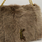 Immagine dell'articolo borsa maxi Jamie 4.3 in pelliccia sintetica di Saint Laurent per donna - Stagione Autunno-Inverno 2025 - Vista dettagliata_2
