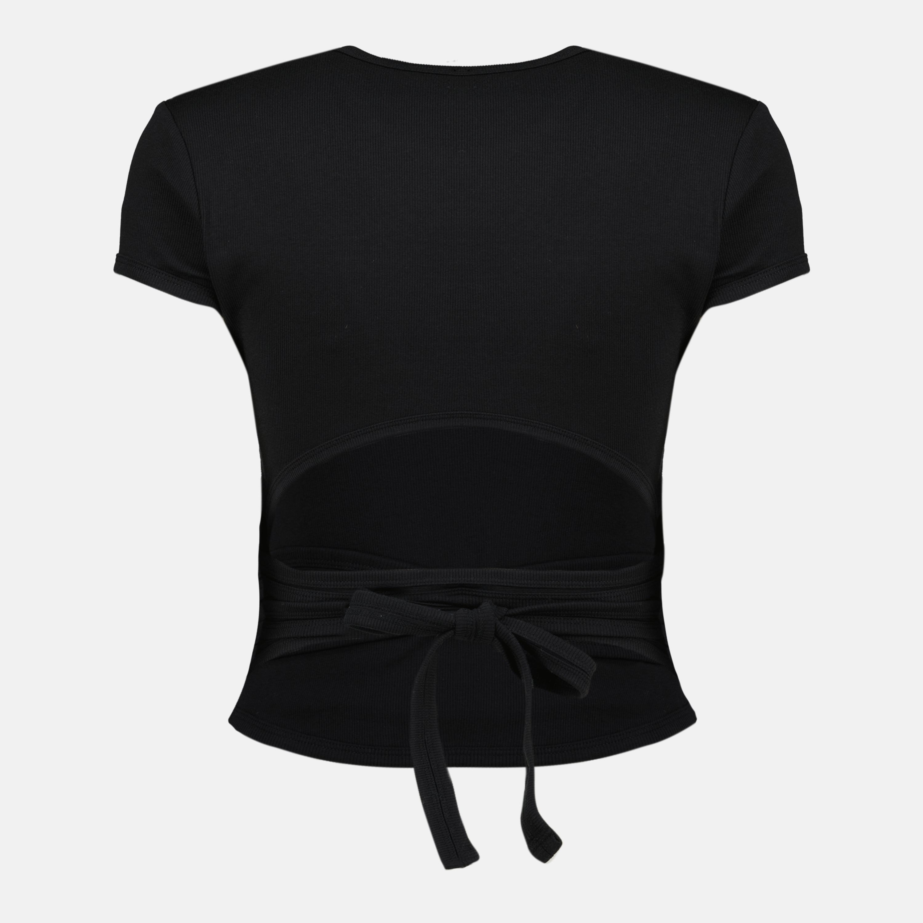 Image de l'article Top T-Bunny tail noir de la marque Diesel pour Femme - Saison Printemps-Été 2026 - Vue de Dos