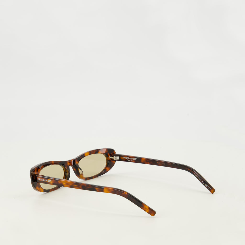Image de l'article Lunettes de soleil SL557 marron de la marque Saint Laurent pour Femme - Saison Printemps-Été 2026 - Vue détaillée_2