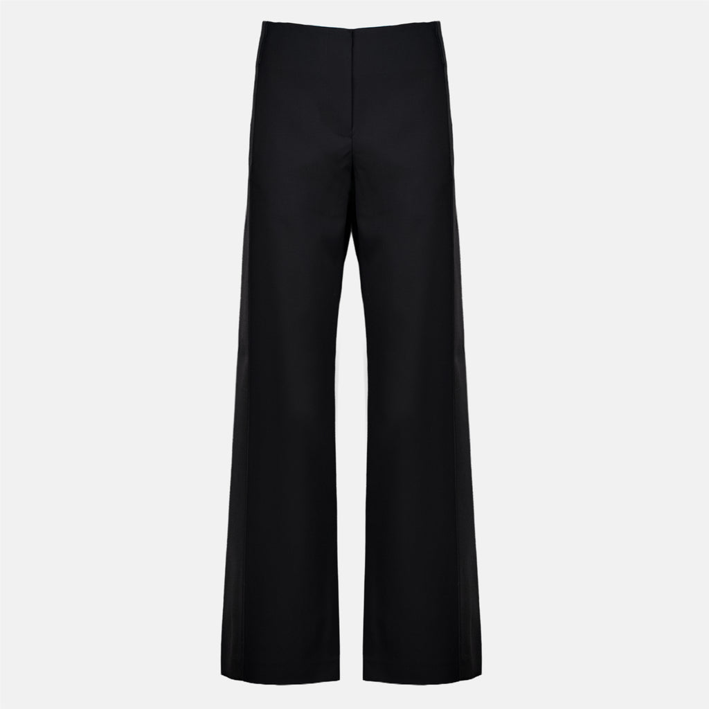 Pantalons Pantalon noir en laine Christopher Esber Noir Femme