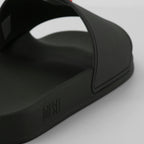 Imagen de las chanclas Sa-Swim negras de Diesel para Hombre - Temporada Primavera-Verano 2026 - Vista detallada desde arriba