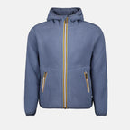 Vestes Veste Jack Sherpa réversible K-Way Gris Homme