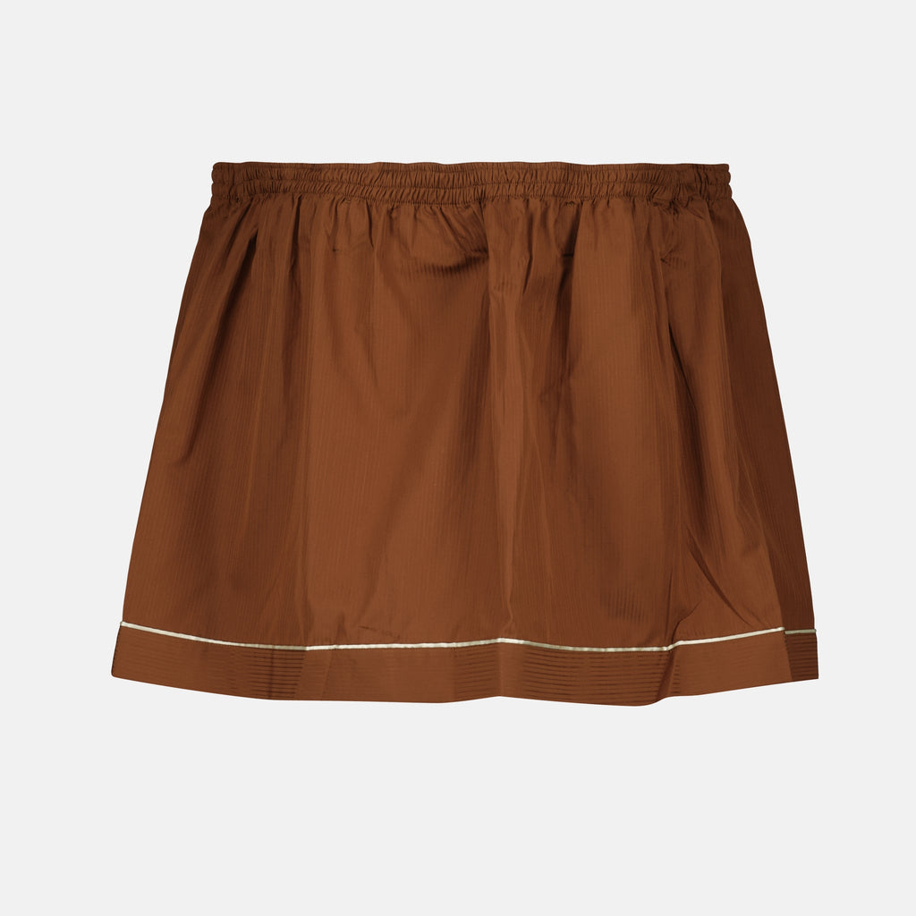 Image of the Prada brand Mini Skirt for Women - Autumn-Winter Season 2025 - Back View