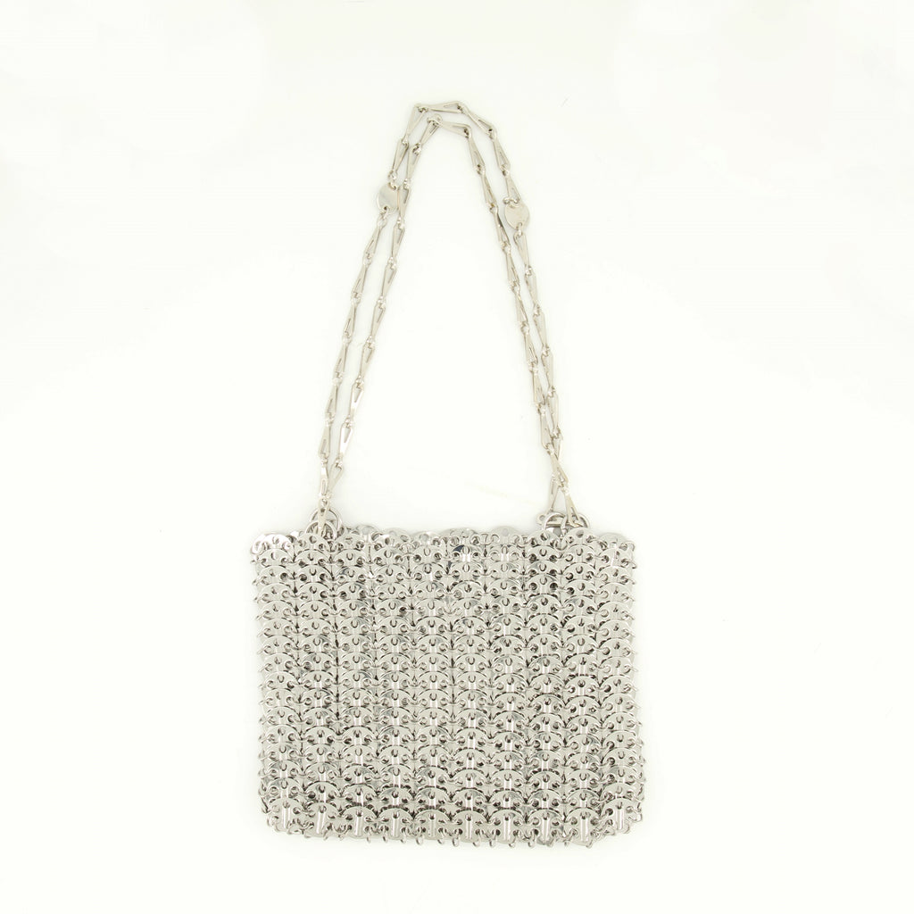 ハンドバッグ・ショルダーバッグ アイコニック 1969 シルバーバッグ Rabanne 銀 Femme
